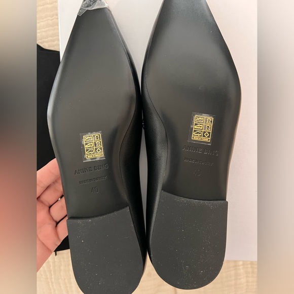 Anine Bing Nina Flats with metal toe cap - Picture 2 of 5